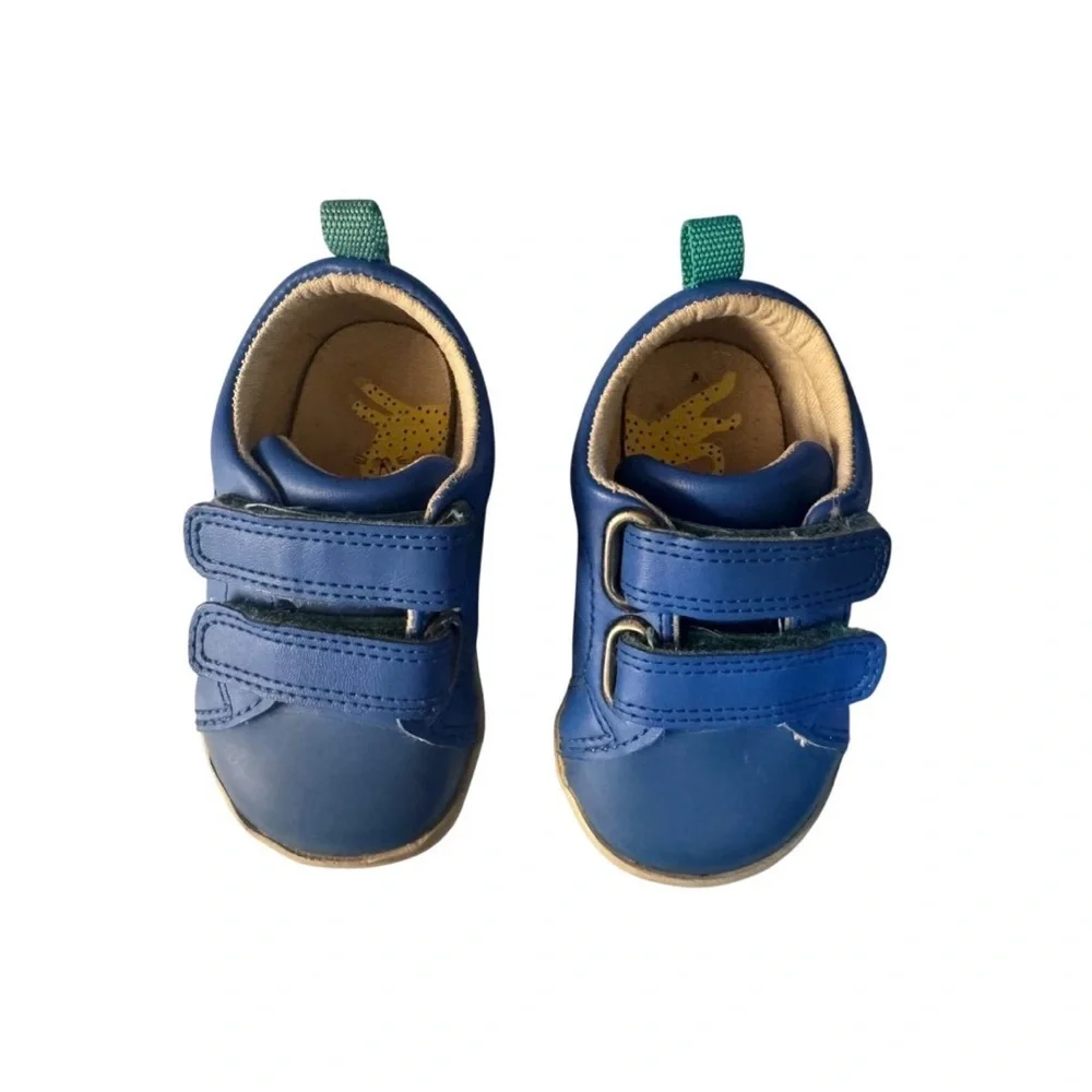 Ten Little Unisex Everyday Original Vegan Sneaker Blue Size 4 Shoes GUC